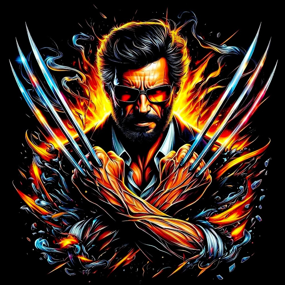Marvel printed Wolverine unisex t-shirt